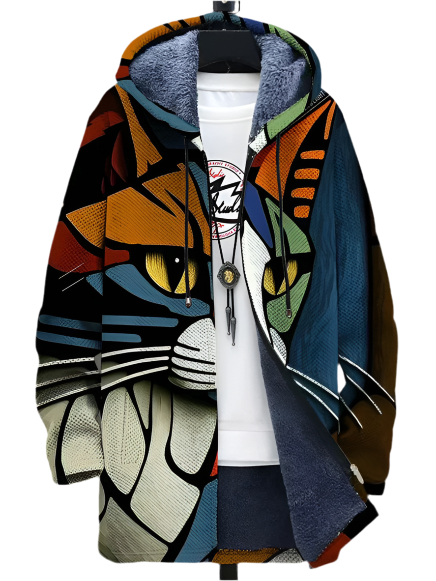 Bronco | Chaqueta lujoso de inspiración artística