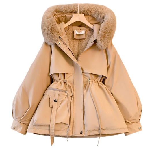 SARA | ABRIGO FORRADO CON CAPUCHA