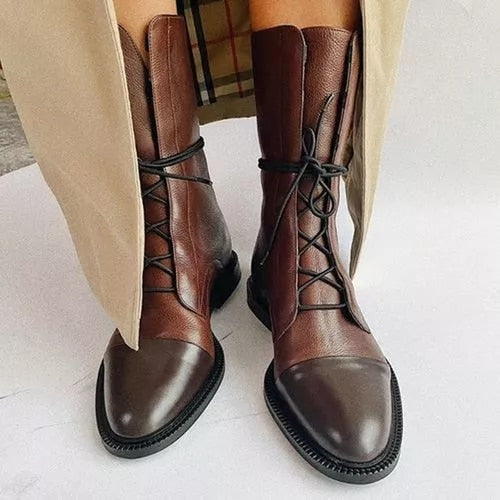 BECKI - BOTAS CON CORDONES