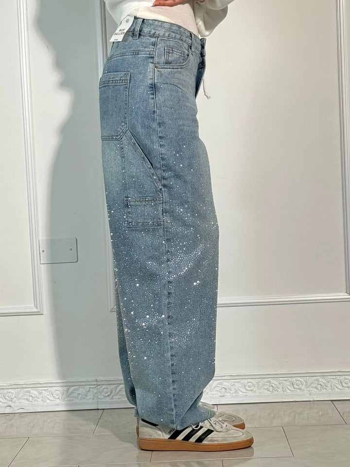 Lucía™ | Jeans Balloon Brillo Sutil