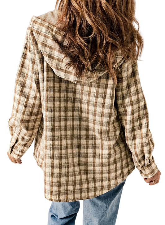 BELÉN | CHAQUETA DE CUADROS CON FORRO