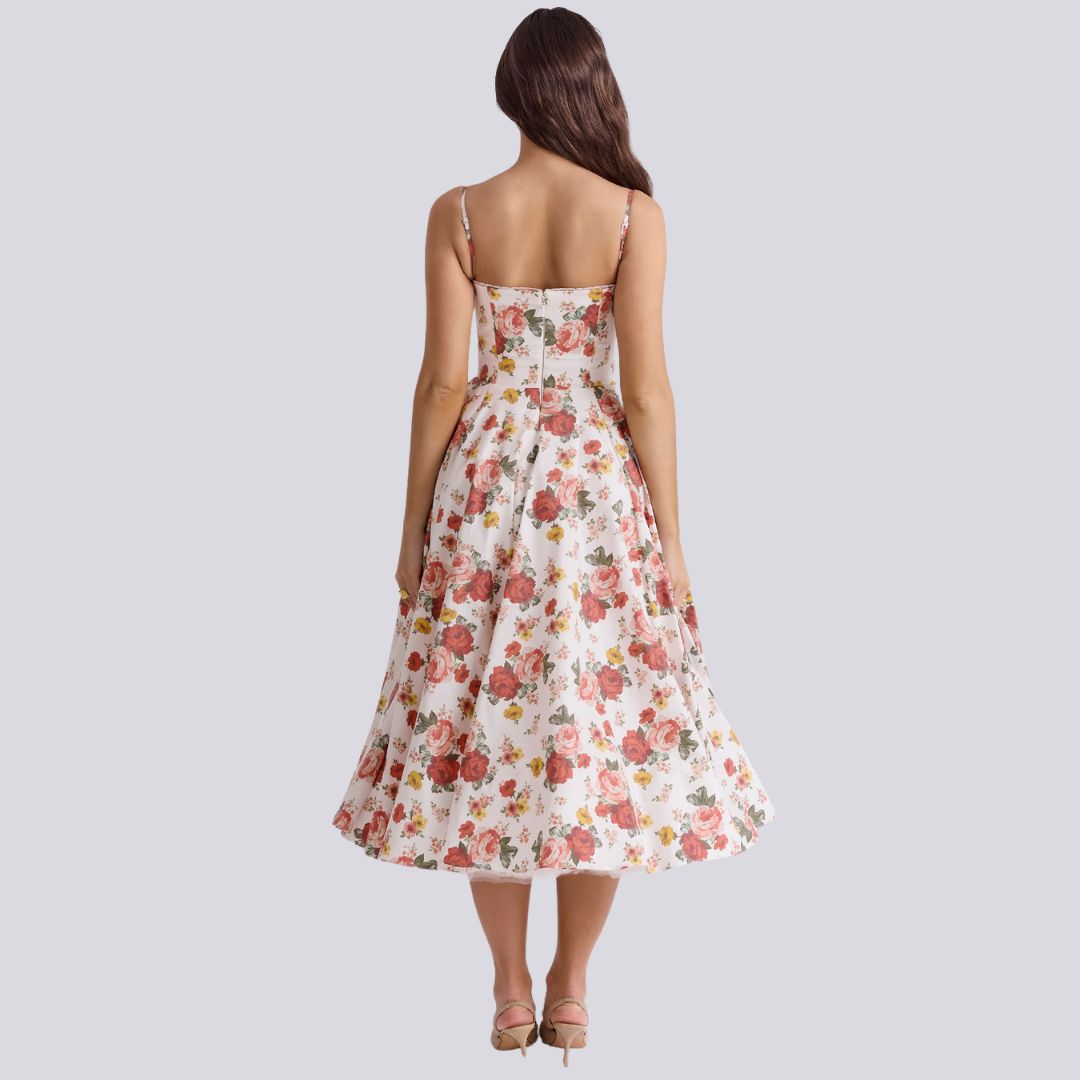 Onaya - Vestido midi con corsé