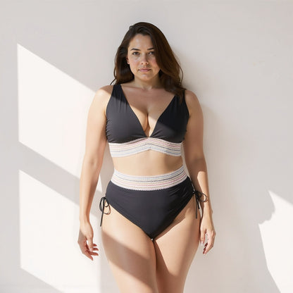 Noor - Hoge Taille Bikini Set