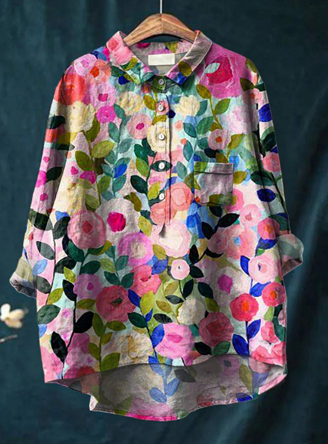 LOVER - CAMISA ESTAMPADA