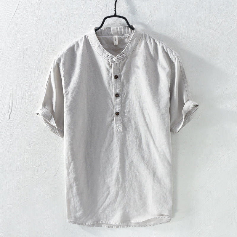 Marcelo - Camisa de Lino Atemporal