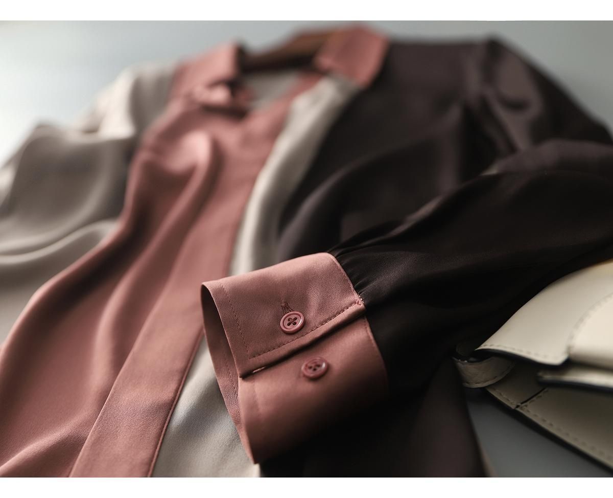 AURELIA | CAMISA DE SATÉN