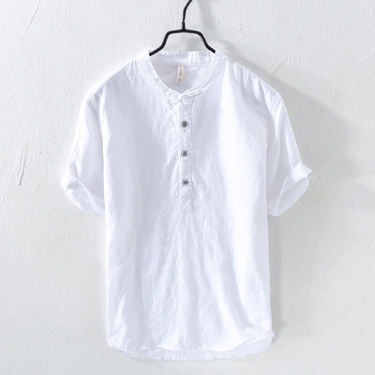 Marcelo - Camisa de Lino Atemporal