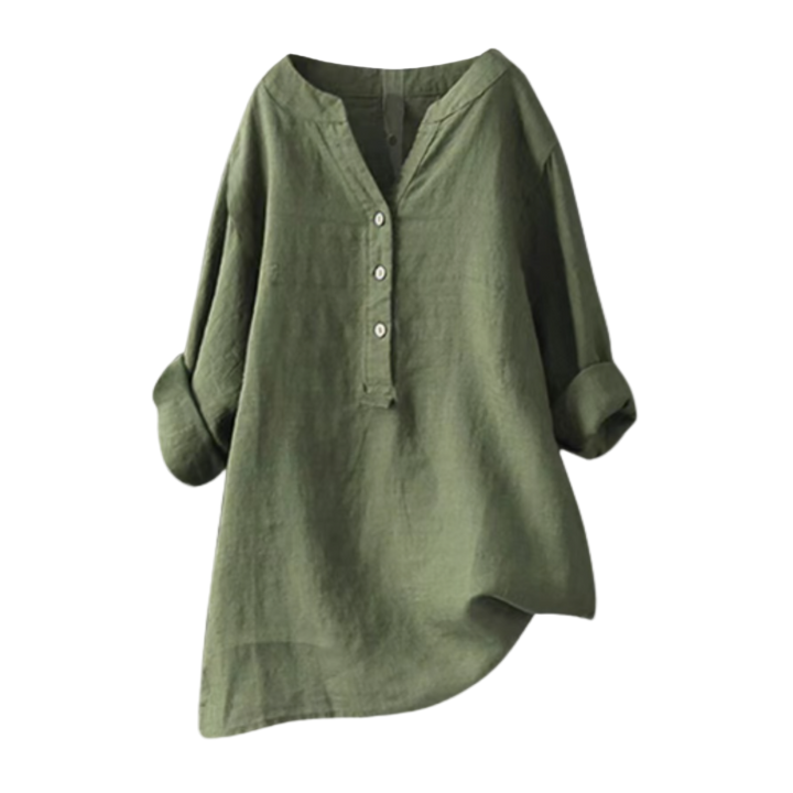 FRIDA™ | CAMISA DE LINO LIGERA Y CÓMODA