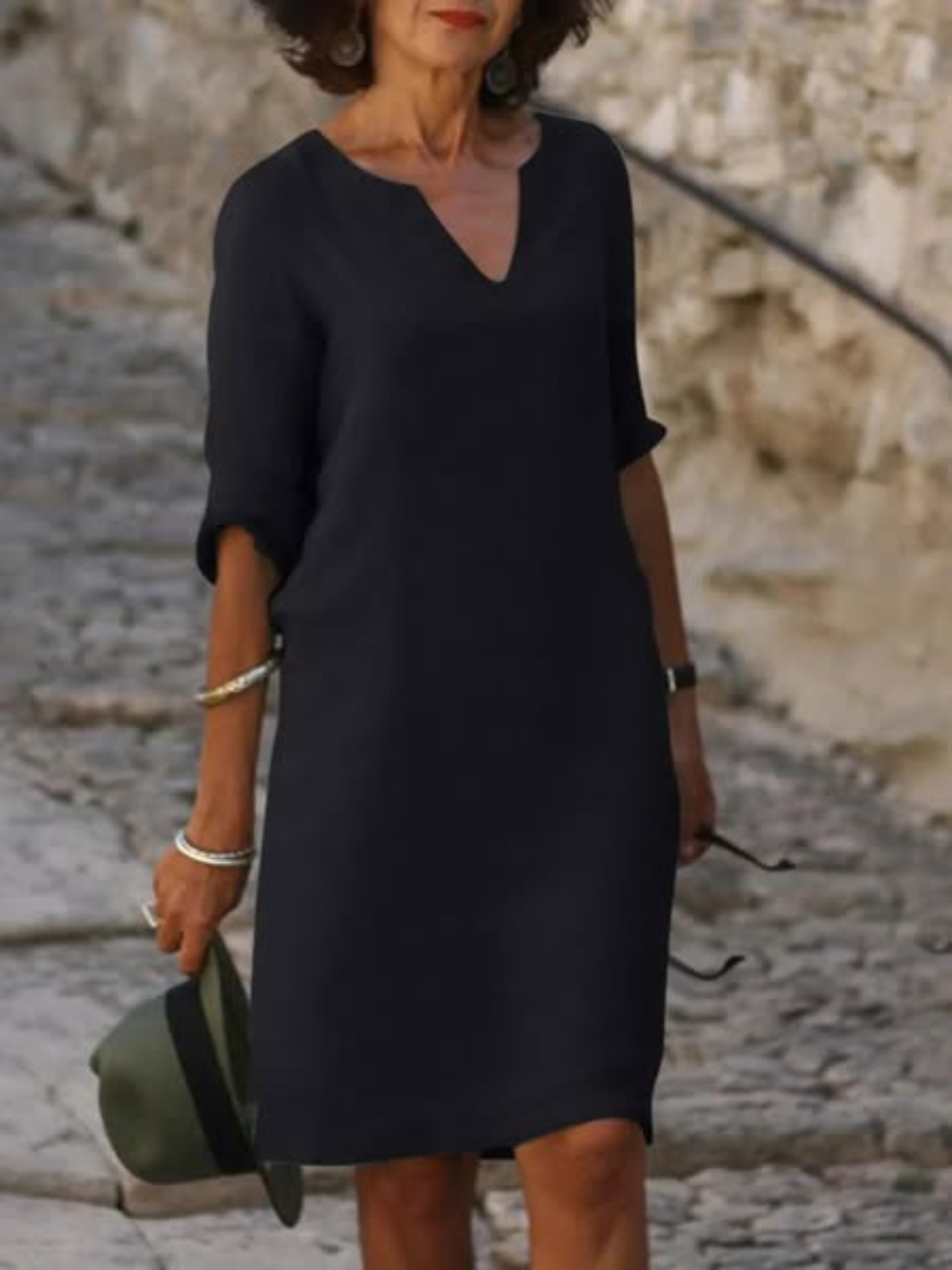 Celeste™ | V-hals Jurk