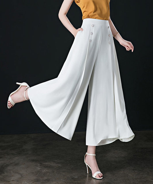 BEST - PANTALÓN ANCHO PLISADO