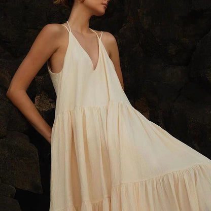 Zahara - Vestido largo de tirantes