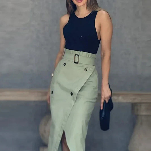 Conjunto Elegante de Dos Piezas