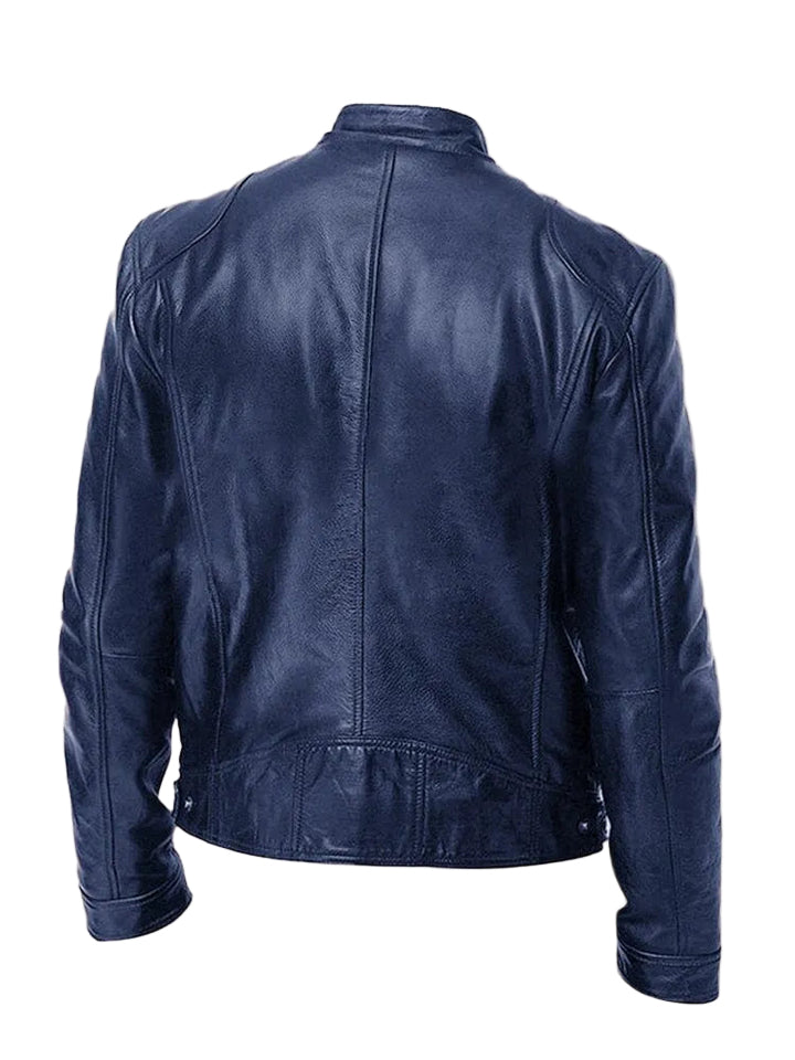 LEO | CHAQUETA DE CUERO INFORMAL