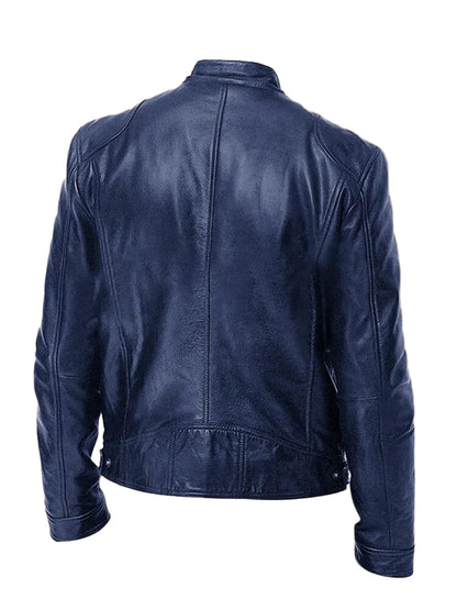 LEO | CHAQUETA DE CUERO INFORMAL