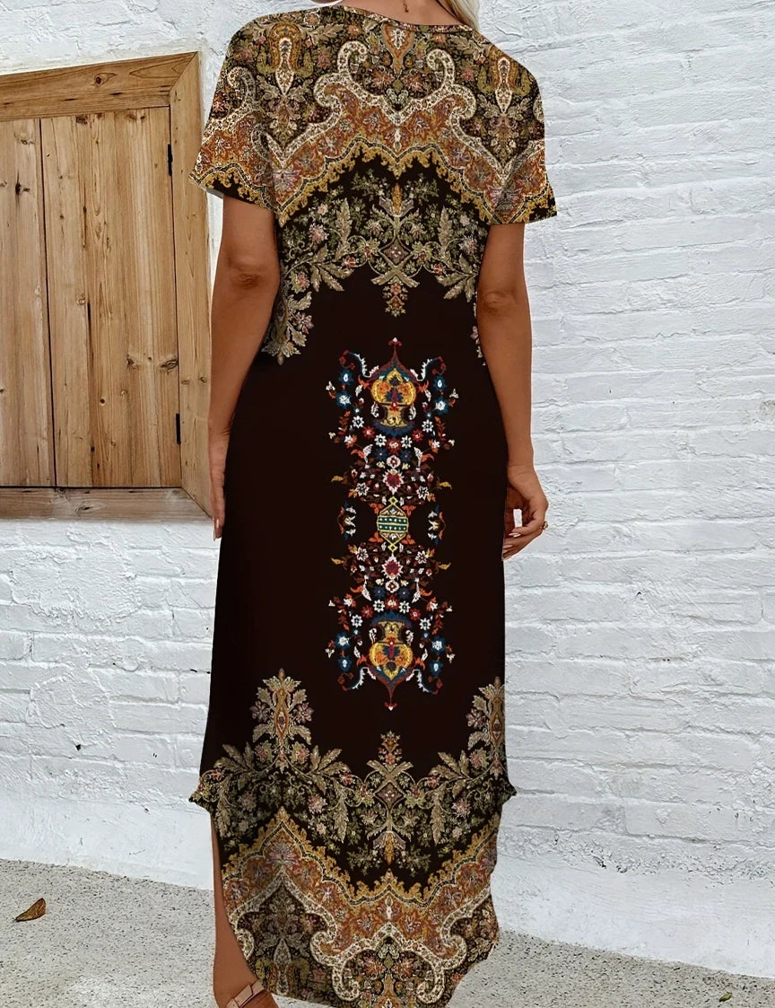 Lena | Elegante Casual Jurk met Losse Pasvorm