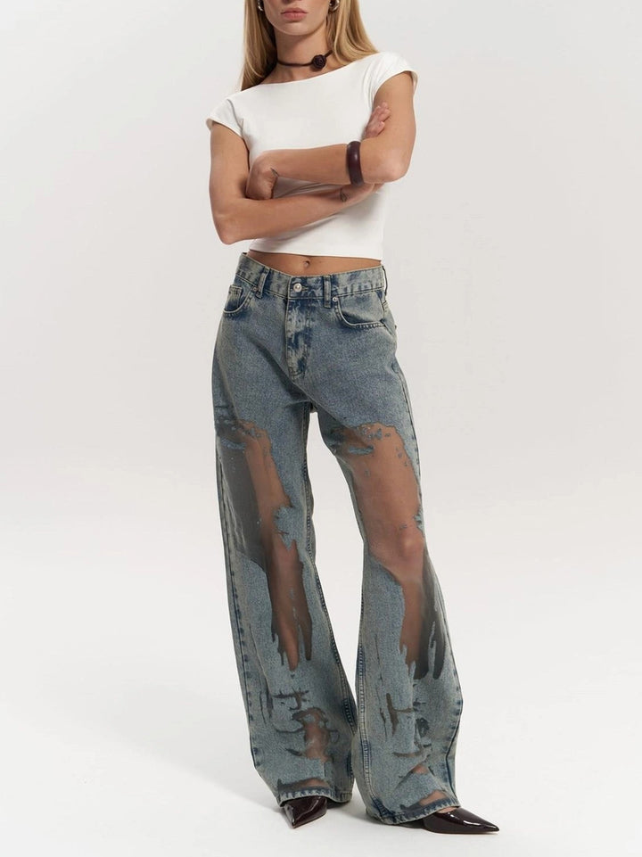 Love™ | Vaqueros transparentes azules Trixie