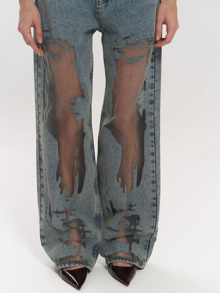 Love™ | Vaqueros transparentes azules Trixie