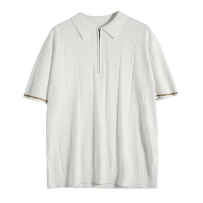 Lozano López – Polo con Cremallera Estilo Moderno