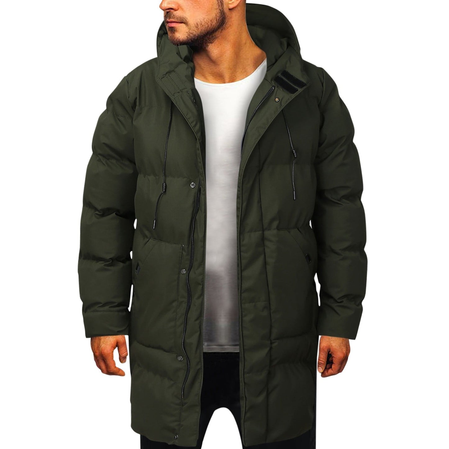 CARLOS | PARKA LARGA ACOLCHADA