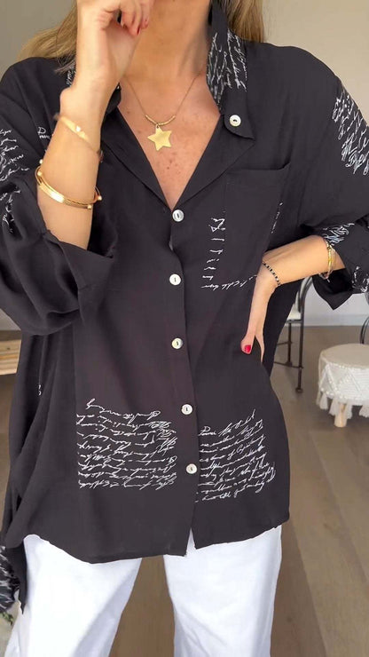 KARINA - CAMISA ESTAMPADA