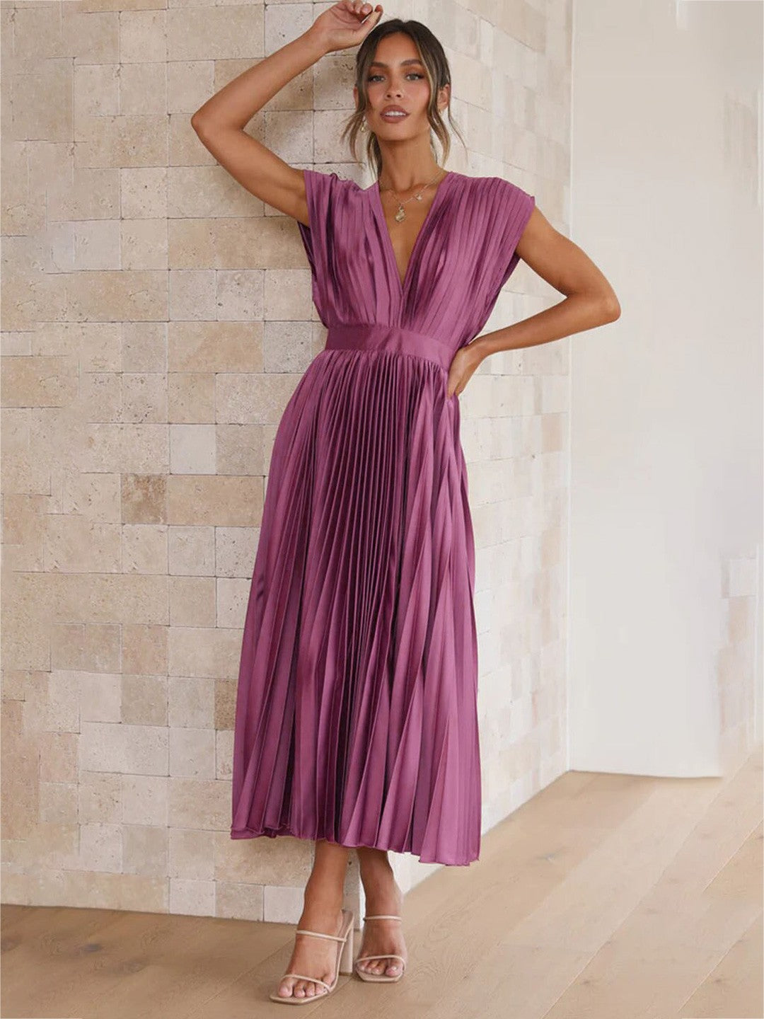 Alice - Vestido Plisado