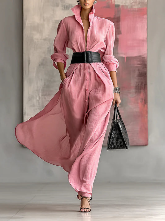 ALESSANDRA™ | Vestido Camisero Sofisticado