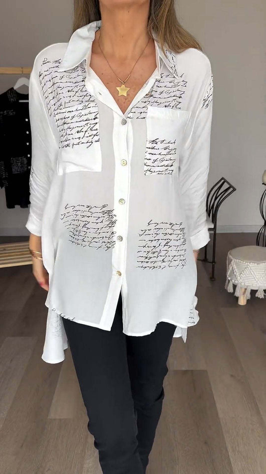 KARINA - CAMISA ESTAMPADA