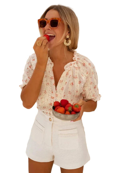 ELINA™ | LA BLUSA FLORAL