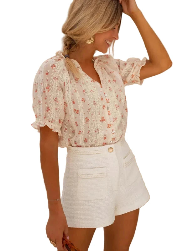 ELINA™ | LA BLUSA FLORAL