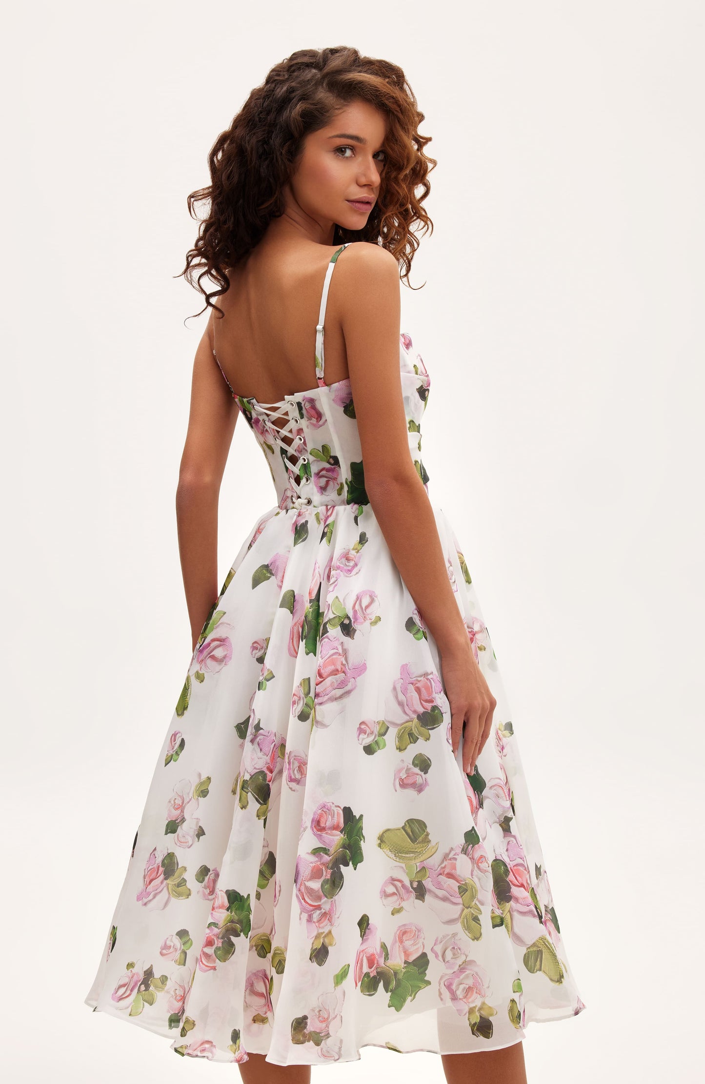 Celia - Vestido midi estampado