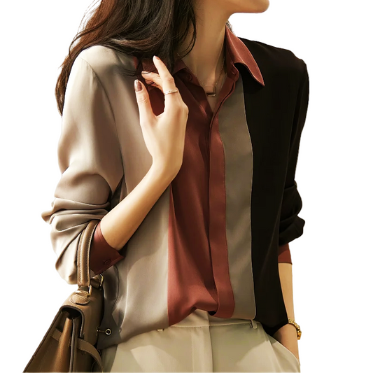 AURELIA | CAMISA DE SATÉN