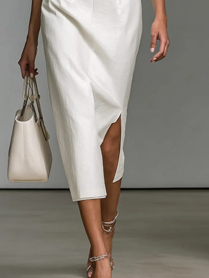 VALEZKA™ | Vestido Midi Bordado