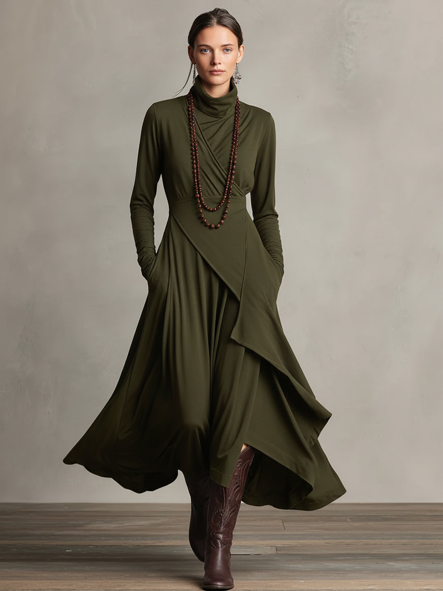 ISADORA™ | Vestido Arquitectónico Asimétrico