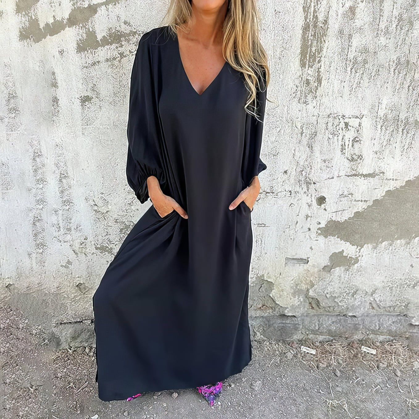 Nadia - Vestido largo estilo boho