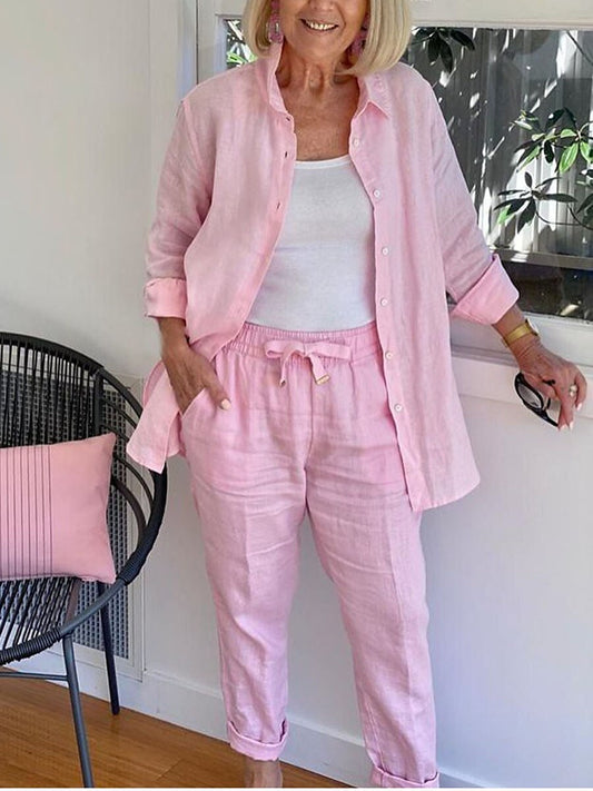 Numa - Conjunto dos piezas de lino