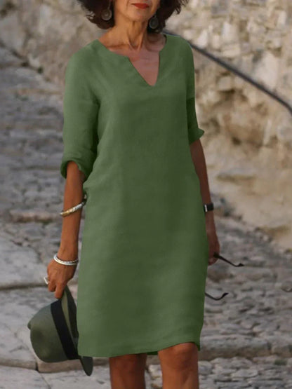 Celeste™ | V-hals Jurk