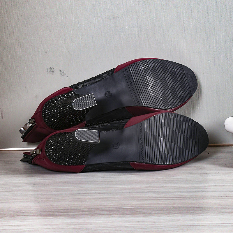 VICTORIA - BOTINES ENCAJE