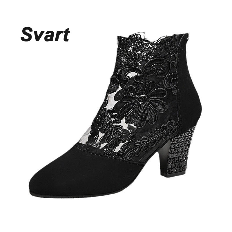 VICTORIA - BOTINES ENCAJE