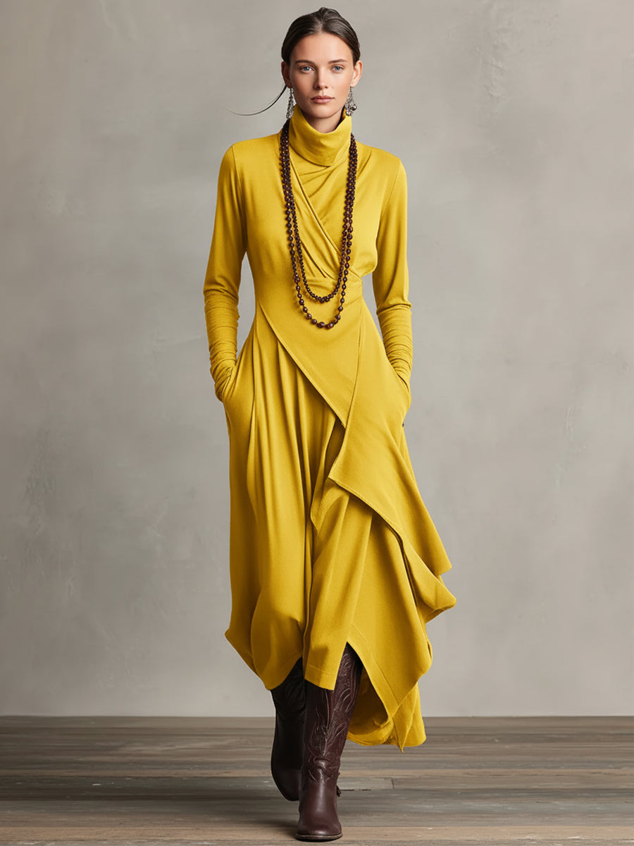 ISADORA™ | Vestido Arquitectónico Asimétrico