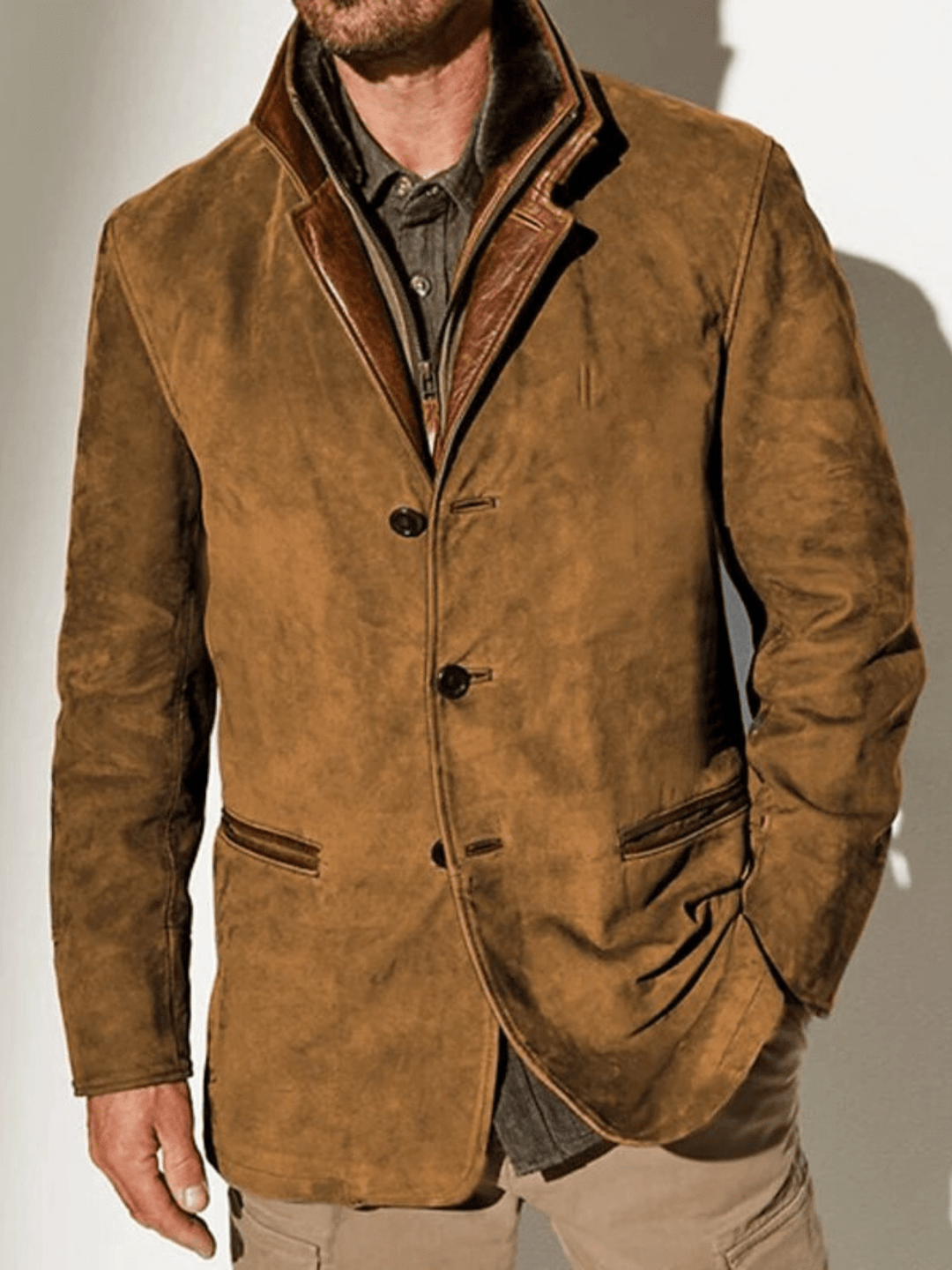 Jaime - Chaqueta de ante