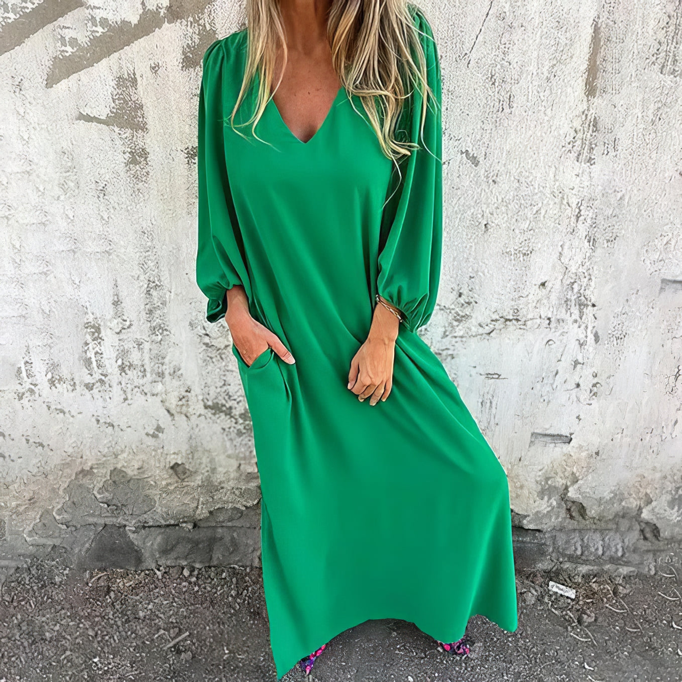 Nadia - Vestido largo estilo boho